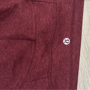 lululemon athletica soft sueded high rise pant with pockets